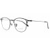 画像2:  yohji yamamoto (ヨウジヤマモト) 19-0045-1 メタル ウェリントン メガネ MATTBLACK/ マットブラック 眼鏡 (2)