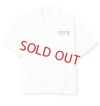  Drawing (ドローイング) ORIGINAL MX LOGO OPENCOLLAR WORK SHIRTS WHITE / オリジナル ミックスロゴ オープンカラー ワーク シャツ ホワイト