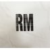 画像2: RichMan (リッチマン) ORIGINAL RM LOGO  TEE WHITE×GRAY CHECK/ ロゴＴシャツ ホワイト グレー チェック柄 (2)