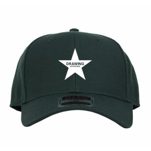 画像2:  Drawing (ドローイング) ORIGINAL STAR LOGO  BB CAP/ オリジナル スター ロゴ ベースボール キャップ