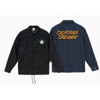  Drawing (ドローイング) ORIGINAL coach jackets BLACK × ORANGE / オリジナル コーチジャケット ブラック×オレンジ