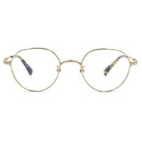  selecta (セレクタ) 87-5023-2 クラウンパント メタルメガネ GOLD/ ゴールド 眼鏡