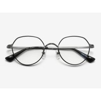  selecta (セレクタ) 87-5023-1 クラウンパント メタルメガネ BLACK×MATT GRAY/ ブラック×マットグレー 眼鏡