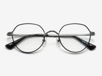  selecta (セレクタ) 87-5023-1 クラウンパント メタルメガネ BLACK×MATT GRAY/ ブラック×マットグレー 眼鏡