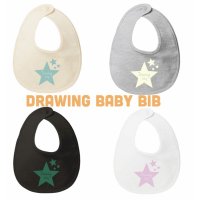 Drawing (ドローイング) ORIGINAL STAR BABY スタイ/ ベビー オリジナル スター よだれかけ 赤ちゃん