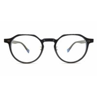  Y's (ワイズ) 81-0019-1 クラウンパント ボストン メガネ BLACK/ ブラック 眼鏡