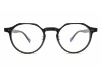  Y's (ワイズ) 81-0019-1 クラウンパント ボストン メガネ BLACK/ ブラック 眼鏡