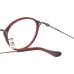 画像6:  Y's (ワイズ) 81-0015-2 ボストン コンビ メガネ RED×GUN / レッド ガンメタル 眼鏡