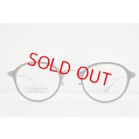 VIKTOR&ROLF　(ヴィクター＆ロルフ) 70-0263-1 CLEAR DARK GRAY ×GOLD /ボストン 眼鏡 メガネ クリアダークグレー ゴールド