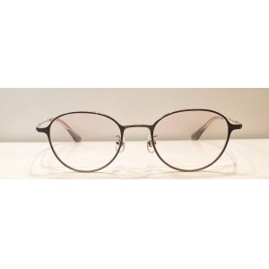 画像1: VIKTOR&ROLF (ヴィクター＆ロルフ) 70-0259-3 チタン ボストン メガネ BROWN  × PINK GOLD/ ブラウン ピンクゴールド 眼鏡