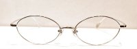 VIKTOR&ROLF (ヴィクター＆ロルフ) 70-0214-2 メタル オーバル メガネ SILVER  /シルバー眼鏡