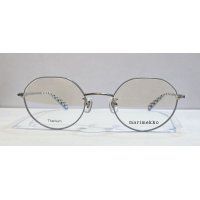marimekko (マリメッコ) 32-0055-04 Elna メタル ラウンド メガネ SILVER × GRAY × CHECKER /シルバー×グレー×チェッカー柄 眼鏡