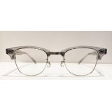  selecta (セレクタ) AGENDA C5 87-9007-5 サーモント ブロー メガネ CLEAR GRAY × SILVER/  クリア グレー × シルバー 眼鏡