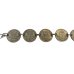 画像3: イギリス買付 1940年代 VINTAGE COIN bracelet ブレスレット SILVER/ ヴィンテージ コイン ブレスレット