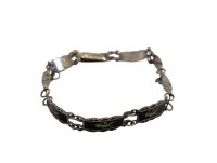 イギリス買付 1950〜1960年代 VINTAGE Siam bracelet ブレスレット SILVER/ ヴィンテージ サイアム スターリング シルバー  ブレスレット