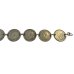 画像7: イギリス買付 1940年代 VINTAGE COIN bracelet ブレスレット SILVER/ ヴィンテージ コイン ブレスレット