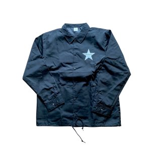 画像2:  Drawing (ドローイング) ORIGINAL coach jackets BLACK × ORANGE / オリジナル コーチジャケット ブラック×オレンジ