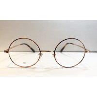 2339 メタル ラウンドメガネ BROWN TORTOISE /ブラウン ベッコウ柄 丸眼鏡