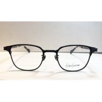  yohji yamamoto (ヨウジヤマモト) 19-0073-3 ウェリントン メガネ BLACK-BLACK TORTOISE/ ブラック ブラックベッコウ柄 眼鏡