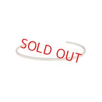 INDIAN JEWELRY  NAVAJO族 SILVER NARROW BANGLE /ナバホ族 シルバー ナローバングル インディアンジュエリー (1)