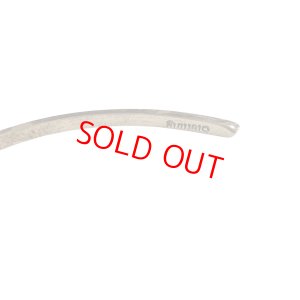 画像2: INDIAN JEWELRY  NAVAJO族 SILVER NARROW BANGLE /ナバホ族 シルバー ナローバングル インディアンジュエリー (1)