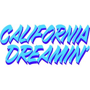 画像2:  Drawing (ドローイング) ORIGINAL California Dreamin' pull parka  BLUE×BLACK/ オリジナル カリフォルニアドリーミング 夢のカリフォルニア プルパーカー ブルー ブラック