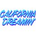 画像2:  Drawing (ドローイング) ORIGINAL California Dreamin' pull parka  BLUE×BLACK/ オリジナル カリフォルニアドリーミング 夢のカリフォルニア プルパーカー ブルー ブラック (2)