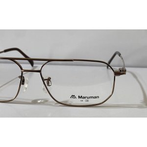 画像2: Maruman マルマン M9007 PURE TITANIUM ティアドロップ メガネ COPPER SIZE58  / 眼鏡 銅 日本製 ピュア チタン 