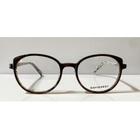 marimekko (マリメッコ) 32-0052-02 Hannele ウェリントン メガネ BROWN GRD  / ブラウン グラデーション 花柄 眼鏡