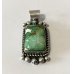 画像2: INDIAN JEWELRY  NAVAJO族 BRAINE YELLOWHORSE 作 ROYSTON TURQUOISE シルバー ネックレストップ/ナバホ族 ブライン イエローホース ロイストン ターコイズ インディアンジュエリー　 (2)