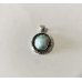 画像1: INDIAN JEWELRY  NAVAJO族 ANNIE MCCRAY作  LARIMAR シルバー ネックレストップ/ナバホ族  ラリマー ストーン インディアンジュエリー　 (1)