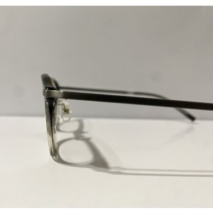 画像5:  selecta (セレクタ) 87-5032-1 ウェリントン メガネ BLACK×CLEAR GRAY / ブラック クリアグレー 眼鏡