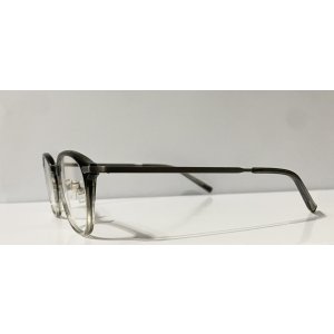 画像3:  selecta (セレクタ) 87-5032-1 ウェリントン メガネ BLACK×CLEAR GRAY / ブラック クリアグレー 眼鏡