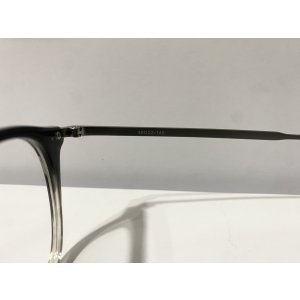 画像9:  selecta (セレクタ) 87-5032-1 ウェリントン メガネ BLACK×CLEAR GRAY / ブラック クリアグレー 眼鏡