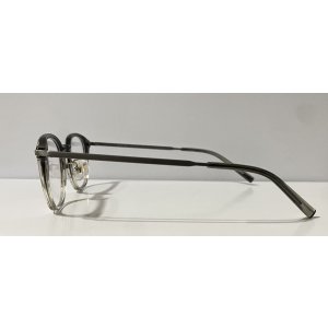 画像4:  selecta (セレクタ) 87-5032-1 ウェリントン メガネ BLACK×CLEAR GRAY / ブラック クリアグレー 眼鏡