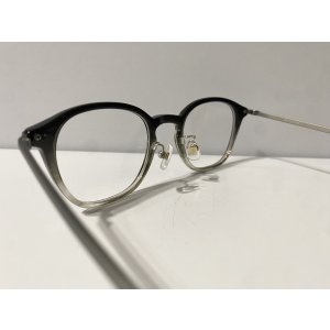 画像7:  selecta (セレクタ) 87-5032-1 ウェリントン メガネ BLACK×CLEAR GRAY / ブラック クリアグレー 眼鏡