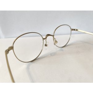 画像6:  selecta (セレクタ) 87-5030-1 ボストン メタルメガネ BLACK×GOLD/ブラック×ゴールド 眼鏡