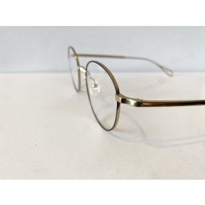 画像4:  selecta (セレクタ) 87-5030-1 ボストン メタルメガネ BLACK×GOLD/ブラック×ゴールド 眼鏡