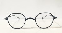  selecta (セレクタ) 87-9009-3 SADDLER2  メタル クラウンパント 一山式メガネ BLACK / ブラック 眼鏡
