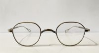  selecta (セレクタ) 87-9009-1 SADDLER2  メタル クラウンパント 一山式メガネ ANTIQUE GOLD / アンティーク ゴールド 眼鏡
