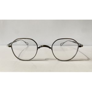 画像1:  selecta (セレクタ) 87-9009-2 SADDLER2  メタル クラウンパント 一山式メガネ GUNMETAL / ガンメタル 眼鏡