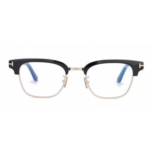 画像2: TOMFORD  (トムフォード) TF6016KB 001 サーモント メガネ アイウェア ブラック×ゴールド / ブロウタイプ 眼鏡 BLACK×GOLD