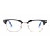 画像2: TOMFORD  (トムフォード) TF6016KB 001 サーモント メガネ アイウェア ブラック×ゴールド / ブロウタイプ 眼鏡 BLACK×GOLD (2)