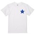 画像1:  【SPECIAL COLOR】Drawing (ドローイング) ORIGINAL STAR TEE WHITE×NAVY-ORANGE / オリジナル スター Ｔシャツ ホワイト ネイビー オレンジ (1)