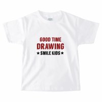 "KIDS" Drawing (ドローイング) ORIGINAL GOOD TIME TEE/ キッズ オリジナル Ｔシャツ 子供服