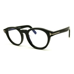 画像2: TOMFORD  (トムフォード) FT5931DB col.001 Shiny Black ウエリントン メガネ アイウェア シャイニーブラック/ 眼鏡 ブルーカットレンズ 