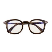 TOMFORD  (トムフォード) FT6009KB col.062 Brown Horn ボストン メガネ アイウェア ブラウンホーン/ 眼鏡 ブルーカットレンズ 