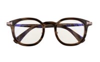 TOMFORD  (トムフォード) FT6009KB col.062 Brown Horn ボストン メガネ アイウェア ブラウンホーン/ 眼鏡 ブルーカットレンズ 