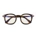 画像1: TOMFORD  (トムフォード) FT6009KB col.062 Brown Horn ボストン メガネ アイウェア ブラウンホーン/ 眼鏡 ブルーカットレンズ  (1)