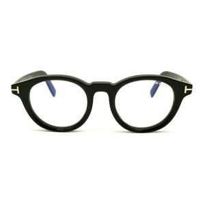 画像1: TOMFORD  (トムフォード) FT5931DB col.001 Shiny Black ウエリントン メガネ アイウェア シャイニーブラック/ 眼鏡 ブルーカットレンズ 